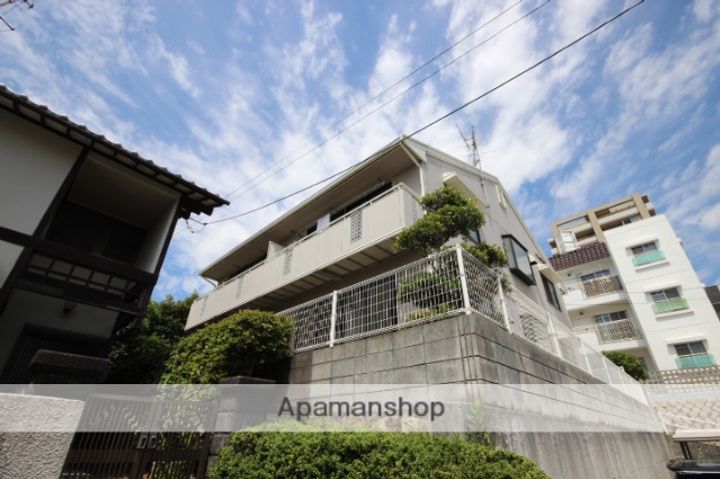 広島県広島市西区古江東町の賃貸アパートの外観