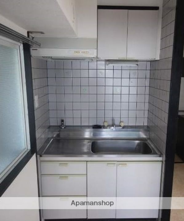 広島県広島市中区白島中町の賃貸マンション201のキッチン