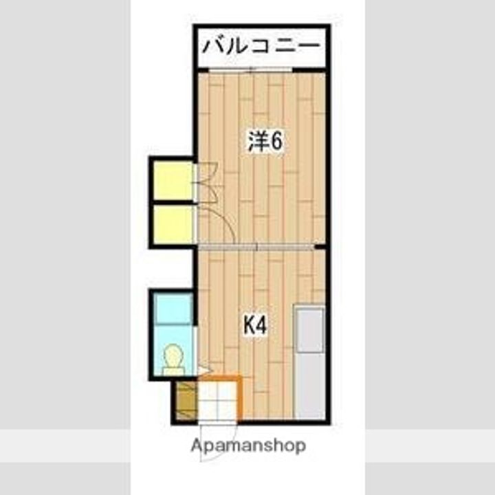 広島県広島市西区三篠北町の賃貸マンションの間取り