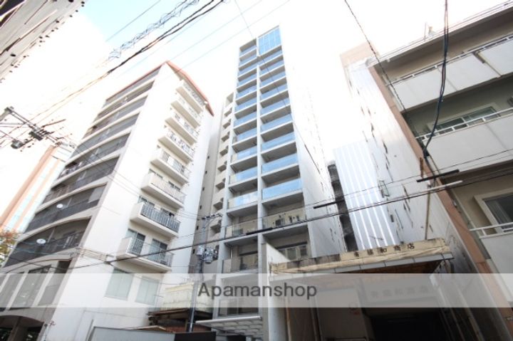 広島県広島市中区舟入町の賃貸マンションの外観