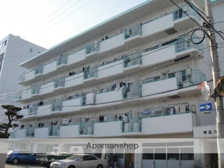 広島県広島市西区中広町3丁目の賃貸マンションの外観