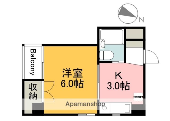 愛宕ビルの間取り