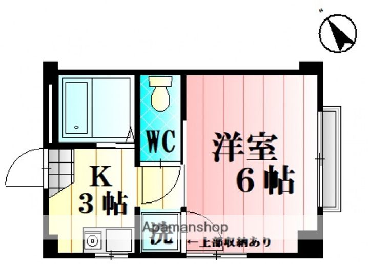 広島県広島市安佐南区祇園2丁目の賃貸マンションの間取り