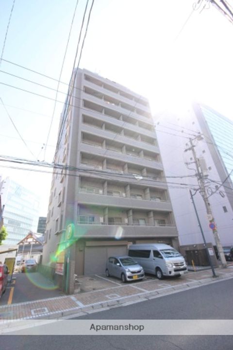 広島県広島市南区京橋町の賃貸マンションの外観