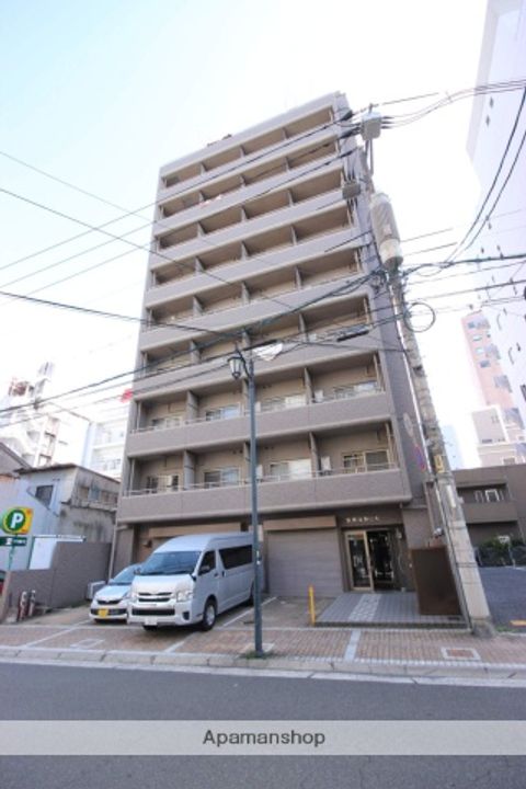 広島県広島市南区京橋町の賃貸マンションの外観