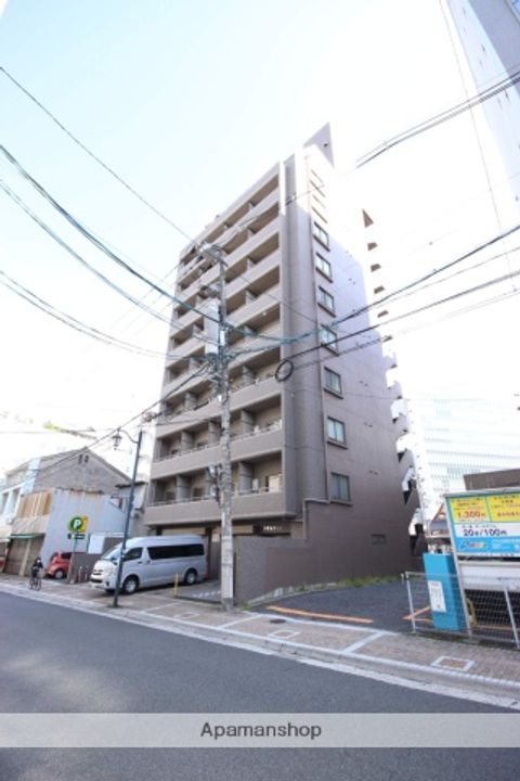 広島県広島市南区京橋町の賃貸マンションの外観