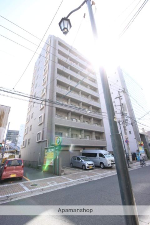 広島県広島市南区京橋町の賃貸マンションの外観