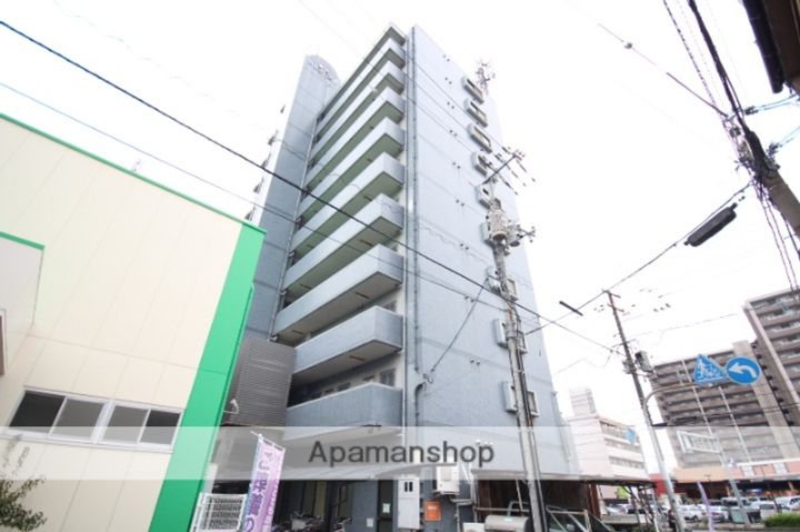 広島県広島市西区上天満町の賃貸マンションの外観