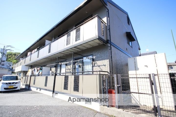 広島県広島市安佐南区大町東1丁目の賃貸アパートの外観