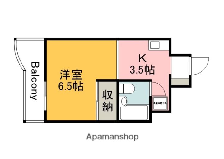 東雲コーポ205の間取り