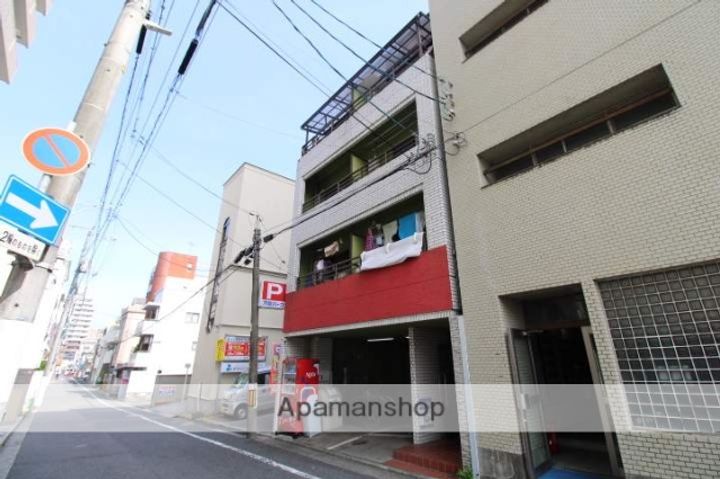 広島県広島市中区榎町の賃貸マンションの外観