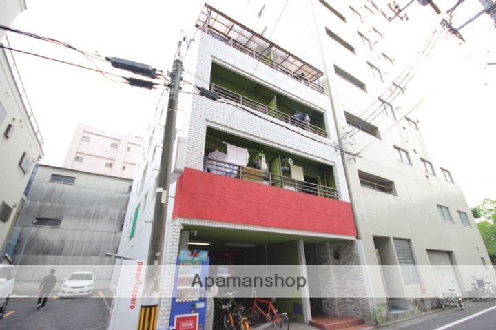 広島県広島市中区榎町の賃貸マンションの外観