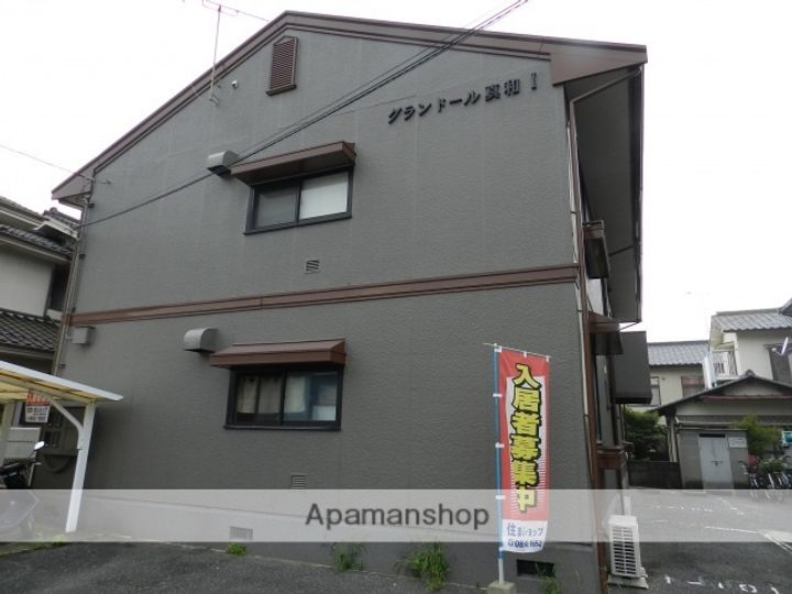 広島県広島市安佐北区口田南2丁目の賃貸アパートの外観