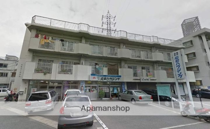 広島県広島市安佐南区緑井2丁目の賃貸マンションの外観