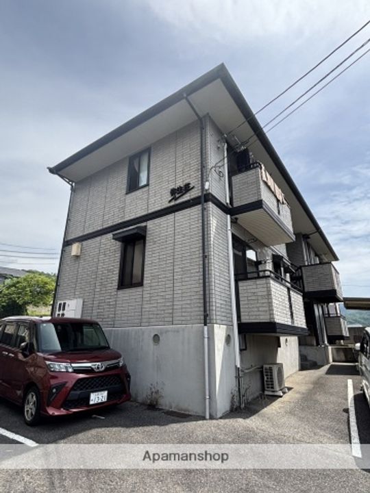 広島県広島市安佐南区上安2丁目の賃貸アパートの外観