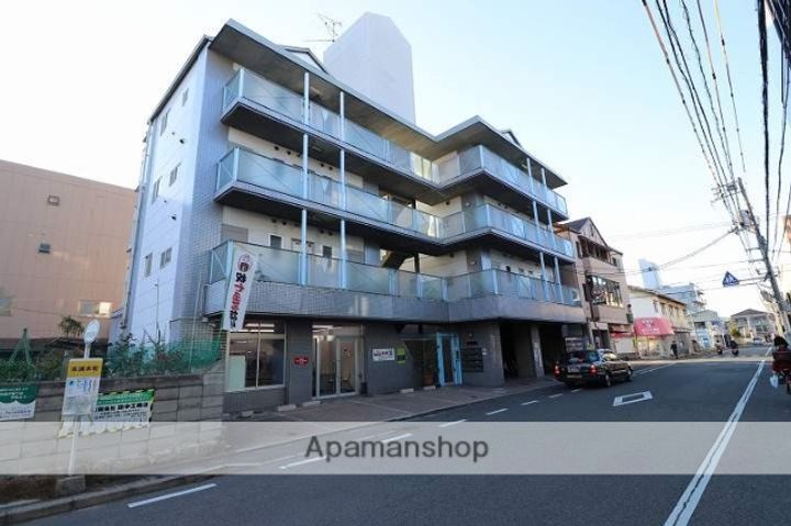 広島県広島市南区東本浦町の賃貸マンションの外観