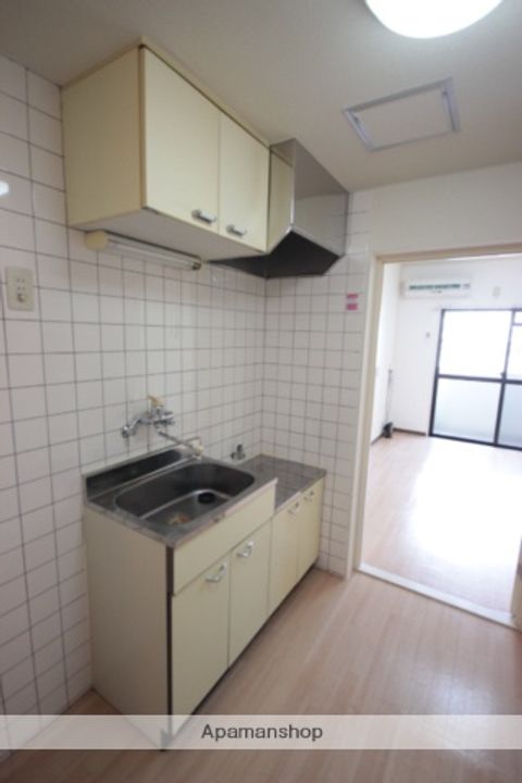 広島県広島市東区二葉の里2丁目の賃貸マンションのキッチン