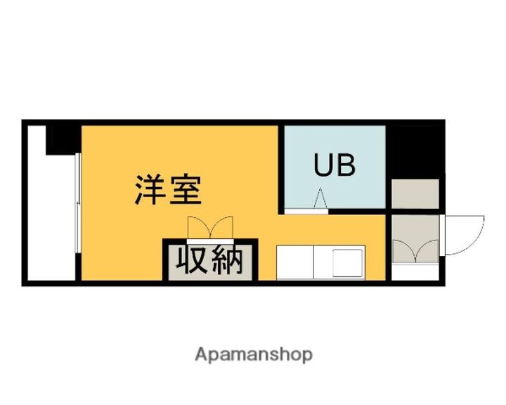 広島県広島市東区中山南1丁目の賃貸マンションの間取り