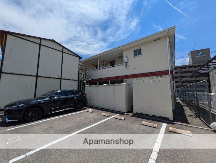 広島県広島市安佐南区長束西2丁目の賃貸アパートの外観