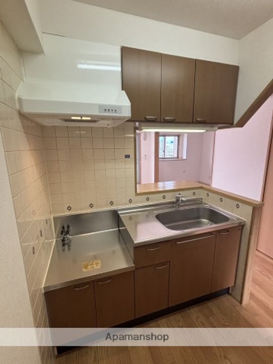 広島県広島市安佐南区大町西3丁目の賃貸マンションのキッチン