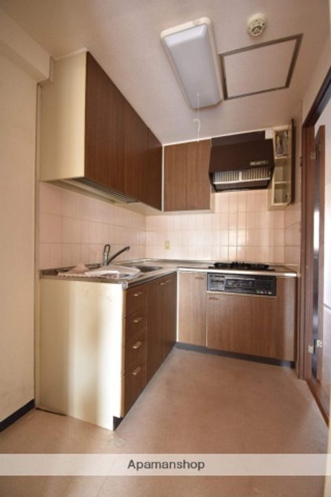 広島県広島市中区舟入本町の賃貸マンションのキッチン