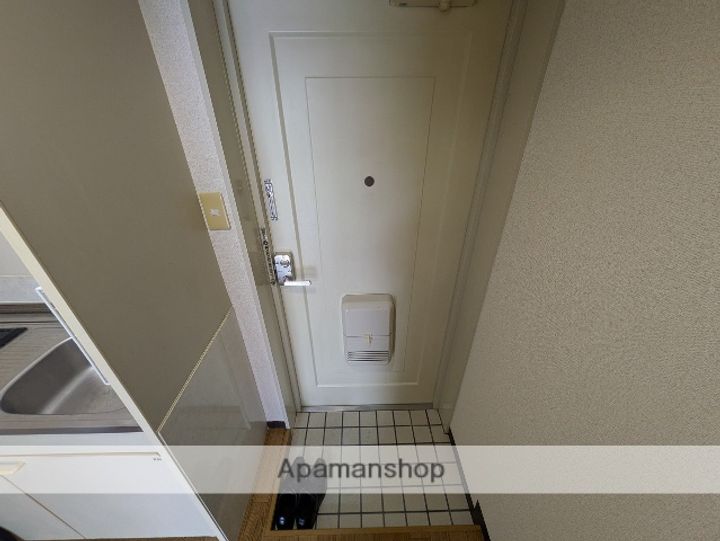 広島県広島市南区宇品御幸4丁目の賃貸マンションの玄関