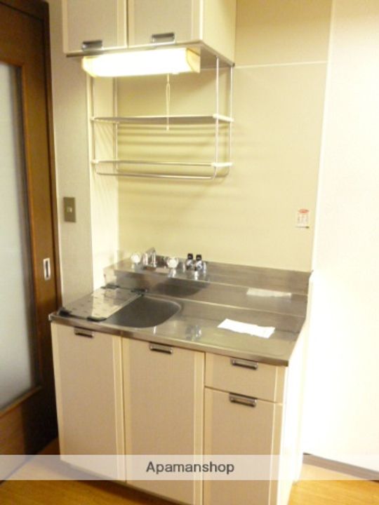 広島県広島市安佐南区安東1丁目の賃貸アパートのキッチン