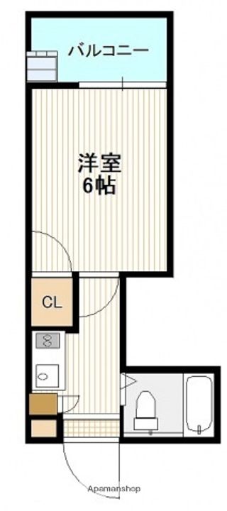 広島県広島市中区舟入南2丁目の賃貸マンションの間取り