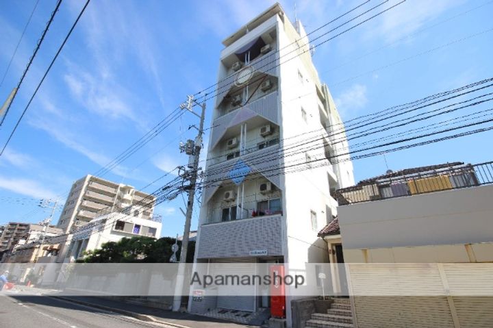 広島県広島市西区草津浜町の賃貸マンションの外観