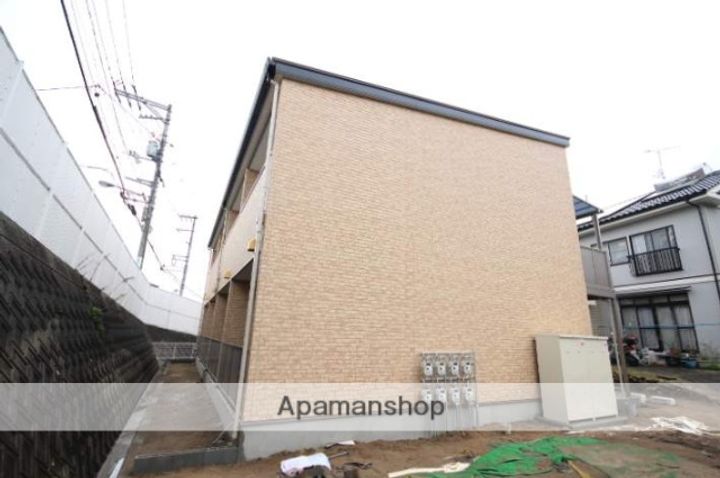 広島県広島市安佐南区安東6丁目の賃貸アパートの外観