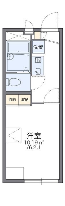 レオパレスアトレイの間取り