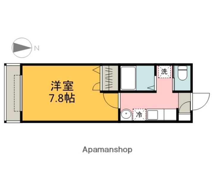 広島県広島市安佐南区安東6丁目の賃貸マンションの間取り