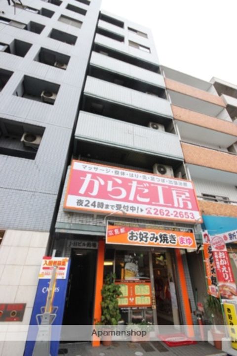広島県広島市南区的場町2丁目の賃貸マンションの外観
