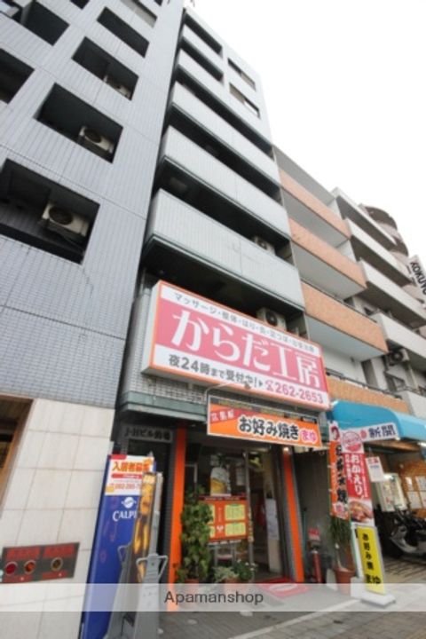 広島県広島市南区的場町2丁目の賃貸マンションの外観