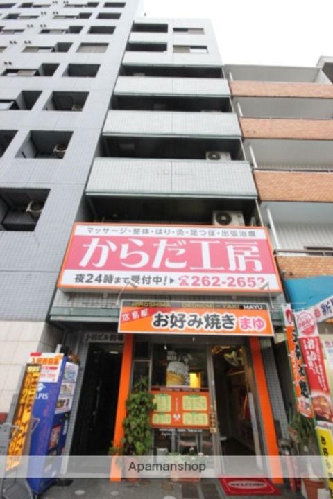 広島県広島市南区的場町2丁目の賃貸マンションの外観