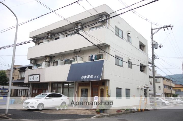 広島県広島市西区草津新町1丁目の賃貸マンションの外観