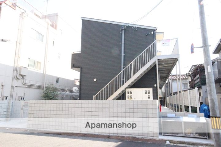 広島県広島市中区江波二本松1丁目の賃貸アパート104の外観