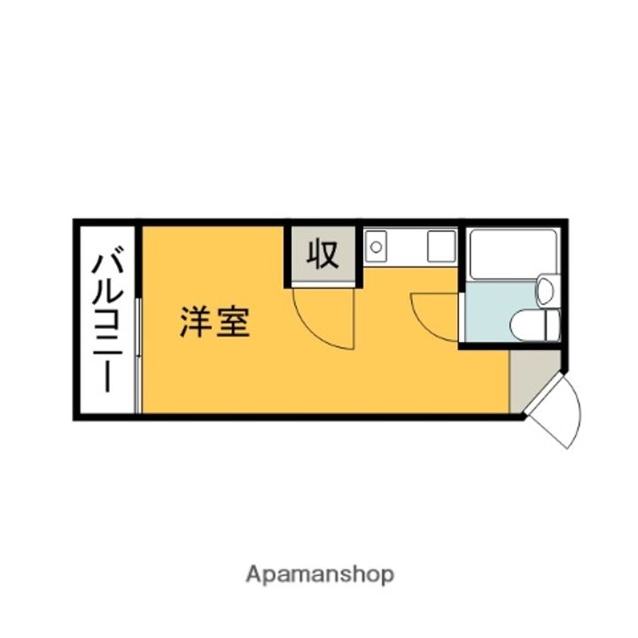 パオ広瀬84の間取り