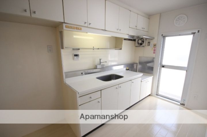 広島県広島市佐伯区海老園4丁目の賃貸マンションのキッチン