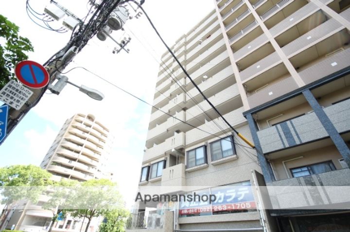 広島県広島市南区松川町の賃貸マンションの外観