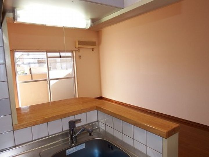 広島県広島市安佐南区上安2丁目の賃貸マンションのキッチン