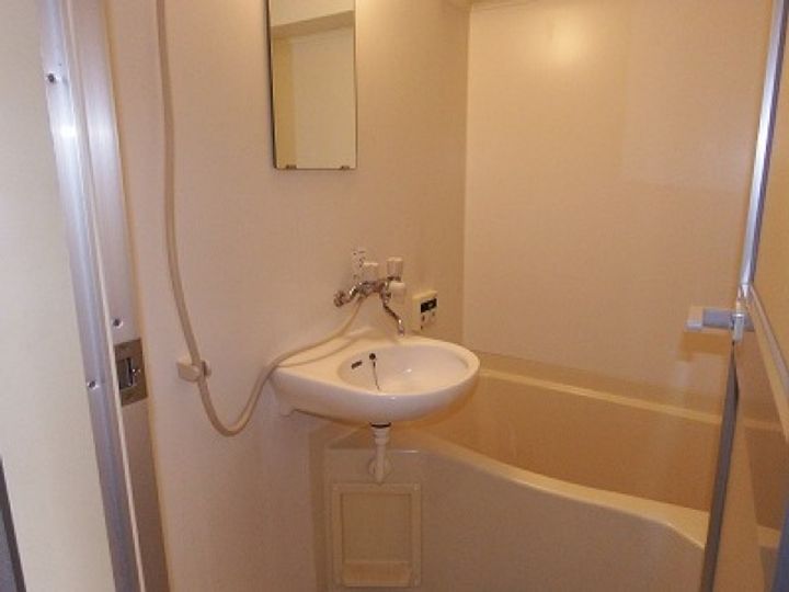 広島県広島市安佐南区上安2丁目の賃貸マンションの風呂