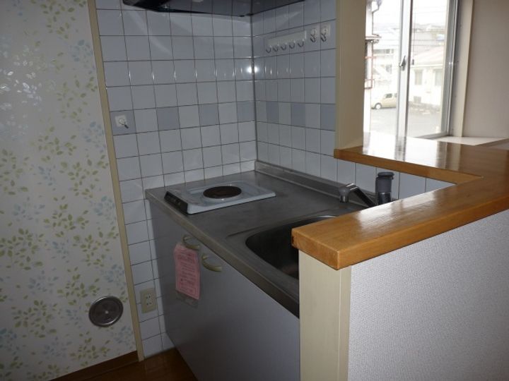 広島県広島市安佐南区上安2丁目の賃貸マンションのキッチン