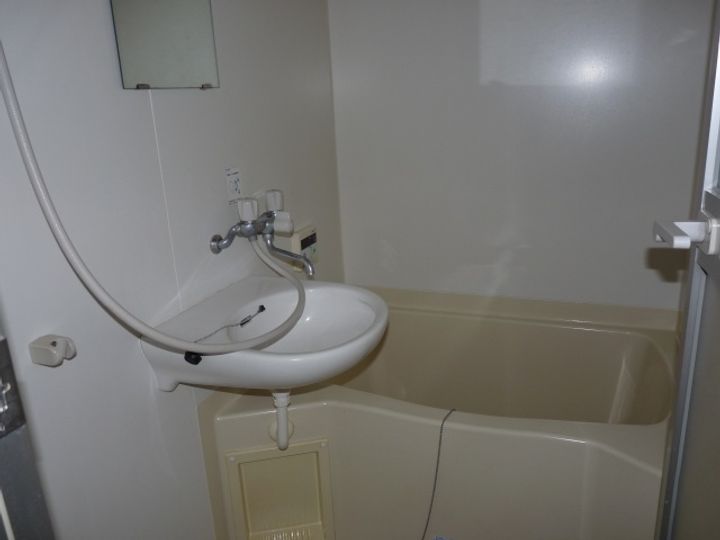 広島県広島市安佐南区上安2丁目の賃貸マンションの風呂