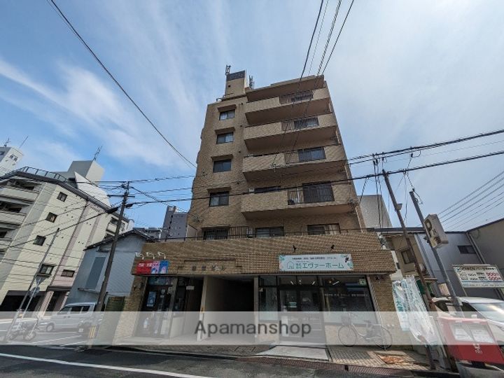 広島県広島市中区住吉町の賃貸マンションの外観