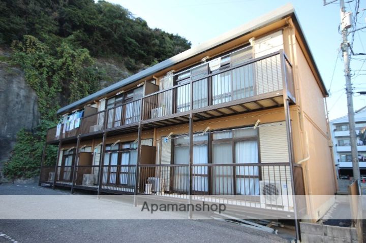 広島県広島市佐伯区旭園の賃貸アパートの外観