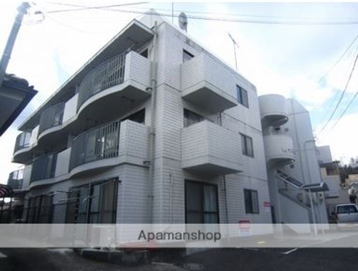 広島県広島市安佐北区口田4丁目の賃貸マンションの外観