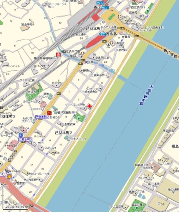 トーカンキャステール己斐本町207号室の周辺