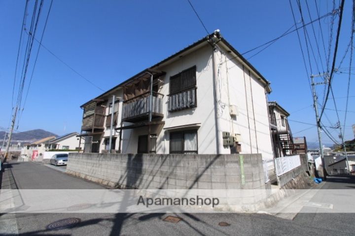 広島県広島市東区戸坂くるめ木1丁目の賃貸アパートの外観