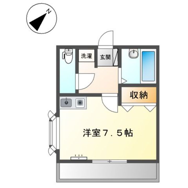 ロイヤルハイム39の間取り